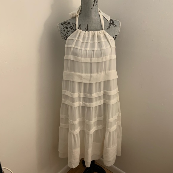 H&M Dresses & Skirts - H&M Conscious Tiered Halter Dress sz 14